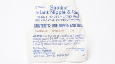 Abbott Nutrition 380353L00 Infant Nipple & Ring 039